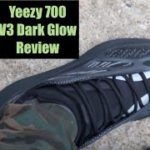 Yeezy 700 V3 Dark Glow On Foot