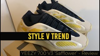 Yeezy 700 V3 Safflower Review and Unboxing