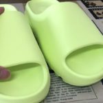 Yeezy Slides Glow Green First Review