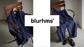 blurhms – ライトモールスキンジャケットとパンツ