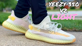 ADIDAS YEEZY 350 V2 LIGHT REVIEW❗️ COLOR CHANGING YEEZY ⁉️