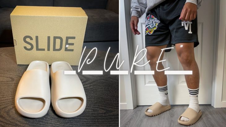 ADIDAS YEEZY SLIDE “Pure” | REVIEW AND ON FEET |