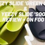 ADIDAS YEEZY SLIDE ‘SOOT’➕’GREEN GLOW’ 🚨REVIEW & ON FOOT‼️ DOUBLE UNBOXING/WORTH THE HYPE❓