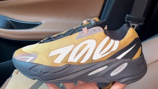 Adidas Yeezy Boost 700 MNVN Honey Flux shoes