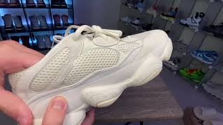 BEST Yeezy 500 Bone White Unboxing _ SneakerCome _ Review