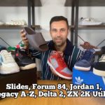 Big unboxing! Yeezy Slides, Air Jordan 1 Denim, ZX 2K Boost Utility, Jordan Delta 2