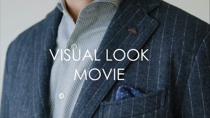 G-stage VISUAL LOOK MOVIE  210201&210501 ウールジャージWジャガードジャケット、パンツ