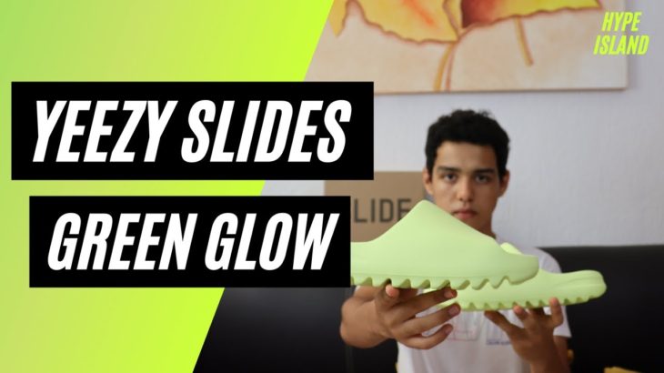 Las nuevas Yeezy Slides Green Glow | Review en Español