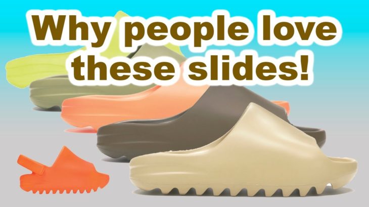 Why are people nuts for Yeezy Slides? Adidas Yeezy Slides on foot and opinions.
