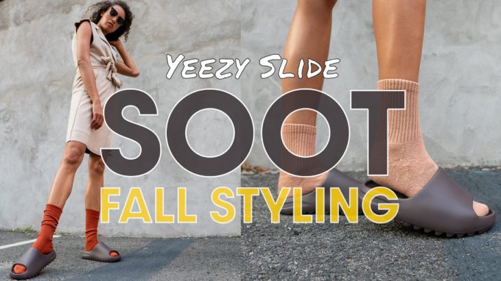 YEEZY SLIDE SOOT: FALL STYLING GUIDE and ON FOOT REVIEW
