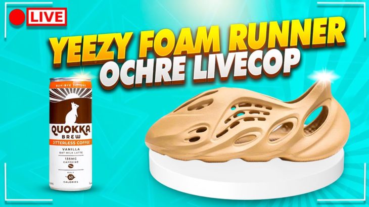🔴Yeezy Foam Runner Ochre LIVE COP