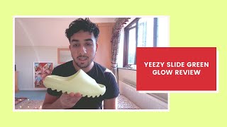 Yeezy Slide Green Glow Review