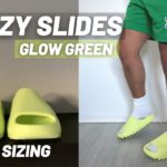 Yeezy Slides Glow Green | Slide Sizing Review & On Feet