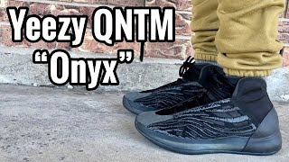 adidas Yeezy QNTM “Onyx” Review & On Feet