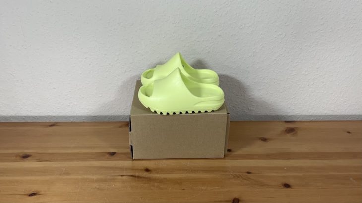 adidas Yeezy Slide Glow Green (Kids) GX6139