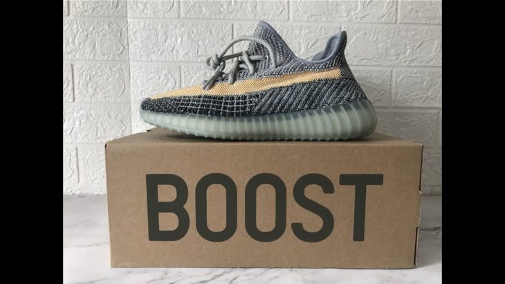 $85  “Ash Blue”Yeezy Boost 350 V2  GY7657 adidas from topyeezy dhgate yupoo link