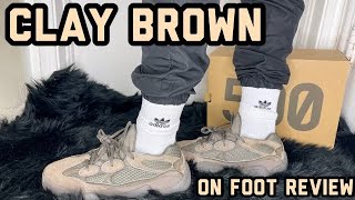 Adidas Yeezy 500 Clay Brown Review & On Foot Review