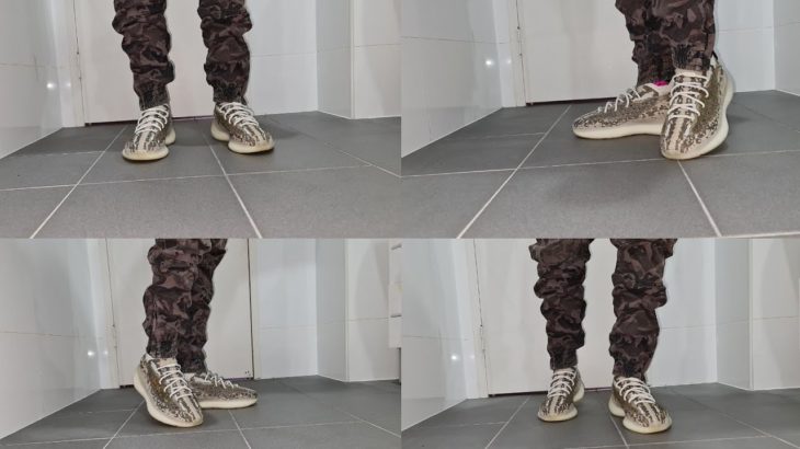 Adidas Yeezy Boost 380 Pyrite On Feet 🧊