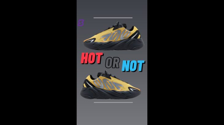 🔥 Hot or Not ❄️ What are your thoughts on the Adidas Yeezy Boost 700 MNVN “Honey Flux”? 👀👟 #shorts