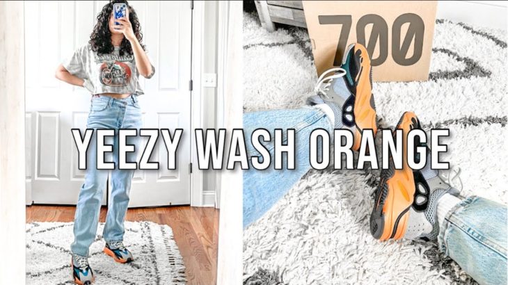 How To Style Yeezy 700 Wash Orange | Yeezy 700 Sizing, Review & Styling!