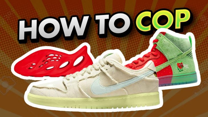How to Cop SB Dunk Low Mummy, SB Dunk StrawBerry Cough, Yeezy Foam Runner Vermillion & More (Wk 4)