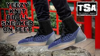Kanye West Adidas New YEEZY BSKTBL KNIT 3D Sneaker on Feet & More