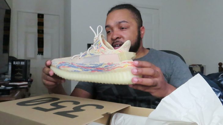 LOOKS LIKE SOMEONE PAINTED THIS SHOE! Adidas Yeezy 350 MX OAT Unboxing/Review And On Feet