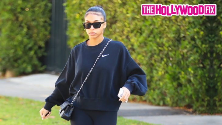 Lori Harvey Models Chanel, Nike, Yeezy & More At The Same Time While Leaving Forma Pilates Class