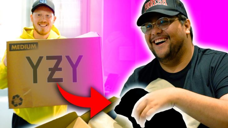Surprising Him with His Dream YEEZY Sneakers!