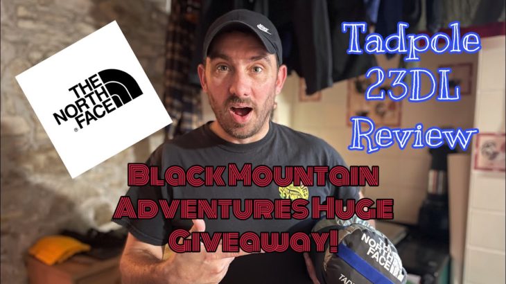 The North Face Tadpole 23 DL Review. Plus Black Mountain Adventures first give away! 4K