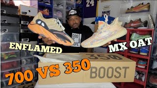 YEEZY 350 MX OAT REVIEW AND YEEZY 700 COMPARISON (WHICH IS MORE COMFY)
