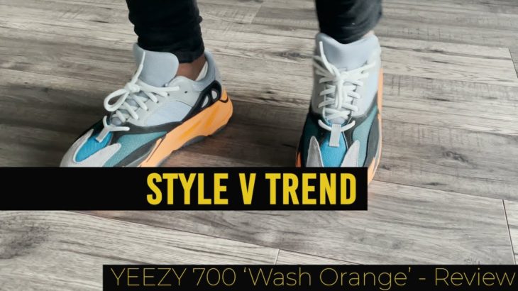YEEZY 700 Wash Orange Unboxing & On-Foot