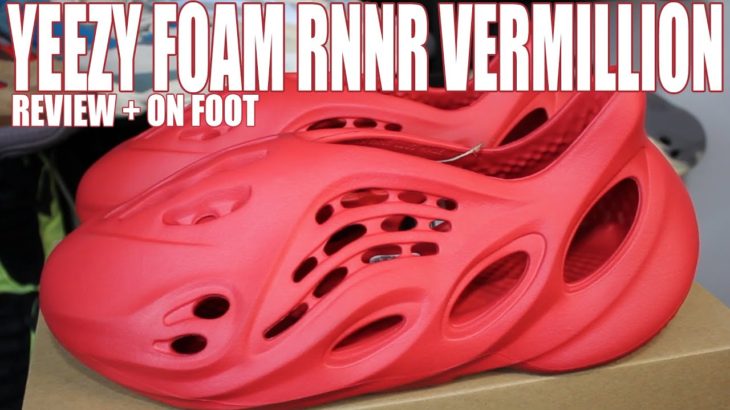 YEEZY FOAM RUNNER VERMILLION Review + On Foot!