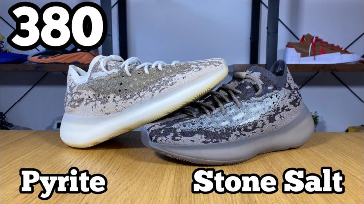 Yeezy 380 Pyrite, Yeezy 380 Stone Salt Review& On foot