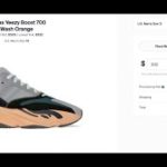 Yeezy Boost 700 Wash Orange Drop + Resell Value