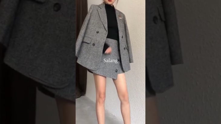 ミニキュロットジャケットセットアップ l 韓国ファッション通販 Salang #Shorts