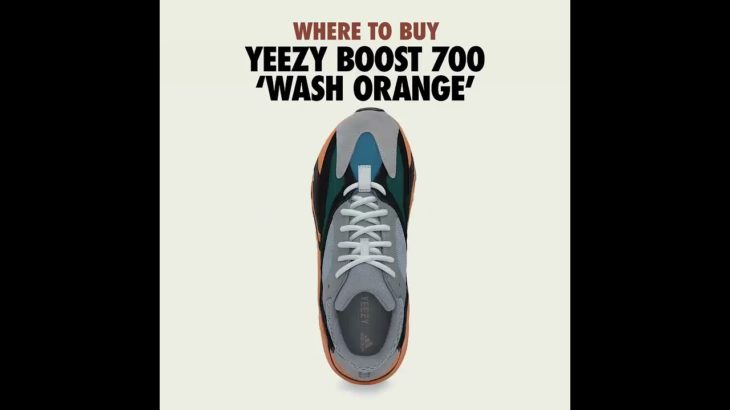 #shorts Are you hunting the Yeezy BOOST 700 ‘Wash Orange’ this weekend?