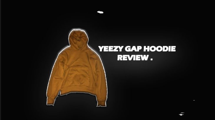 the yeezy gap hoodie unboxing/review . ( full body fit )