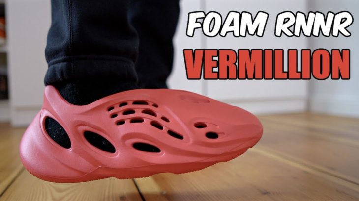 ADIDAS YEEZY FOAM RUNNER VERMILION REVIEW & ON FEET + HOW TO STYLE….FINALLY SOME RED YEEZYS