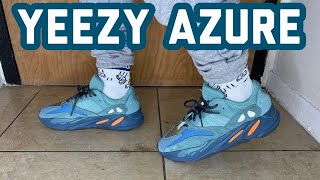 Adidas Yeezy 700 Boost Faded Azure Review + On Foot Review