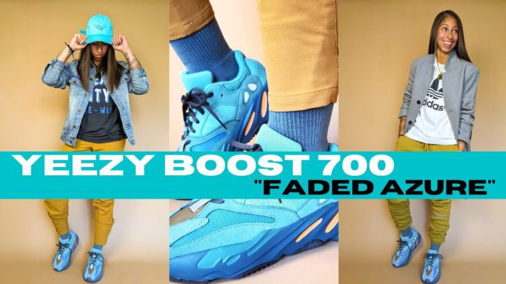 Adidas Yeezy Boost 700 FADED AZURE | Still Perfect for FALL | Review + How to Style