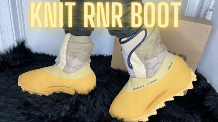 Adidas Yeezy Knit RNR Boot Sulfur Review + On Foot Review