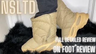 Adidas Yeezy NSLTD Boot Khaki Review + On Foot Review