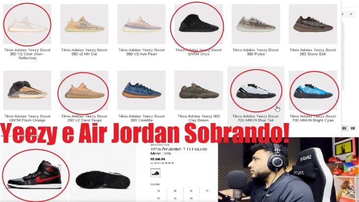 Air Jordan em promoção, Yeezy sobrando e tênis hypado disponível!