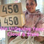 Double Unboxing Yeezy 450 Cloud and Slate Color Way