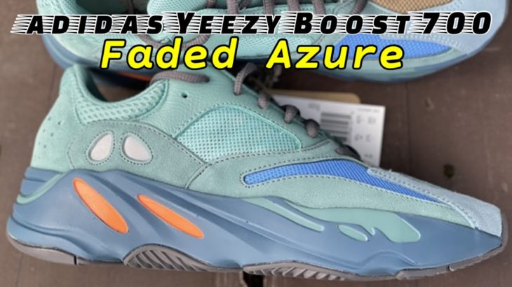 FADED AZURE adidas Yeezy Boost 700