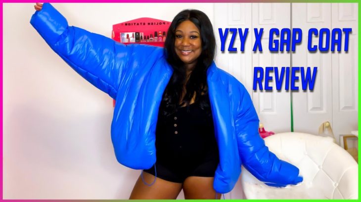 GIVEAWAY+ 1st Girl REVIEWING & Trying On The YEEZY X GAP ROUND JACKET | BRIT BRAT