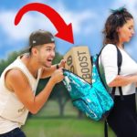 I Snuck Yeezys In Random College Students Backpacks