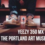 I took a trip to the Portland Art Museum in the Yeezy 350 MX Oat