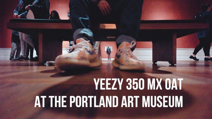 I took a trip to the Portland Art Museum in the Yeezy 350 MX Oat